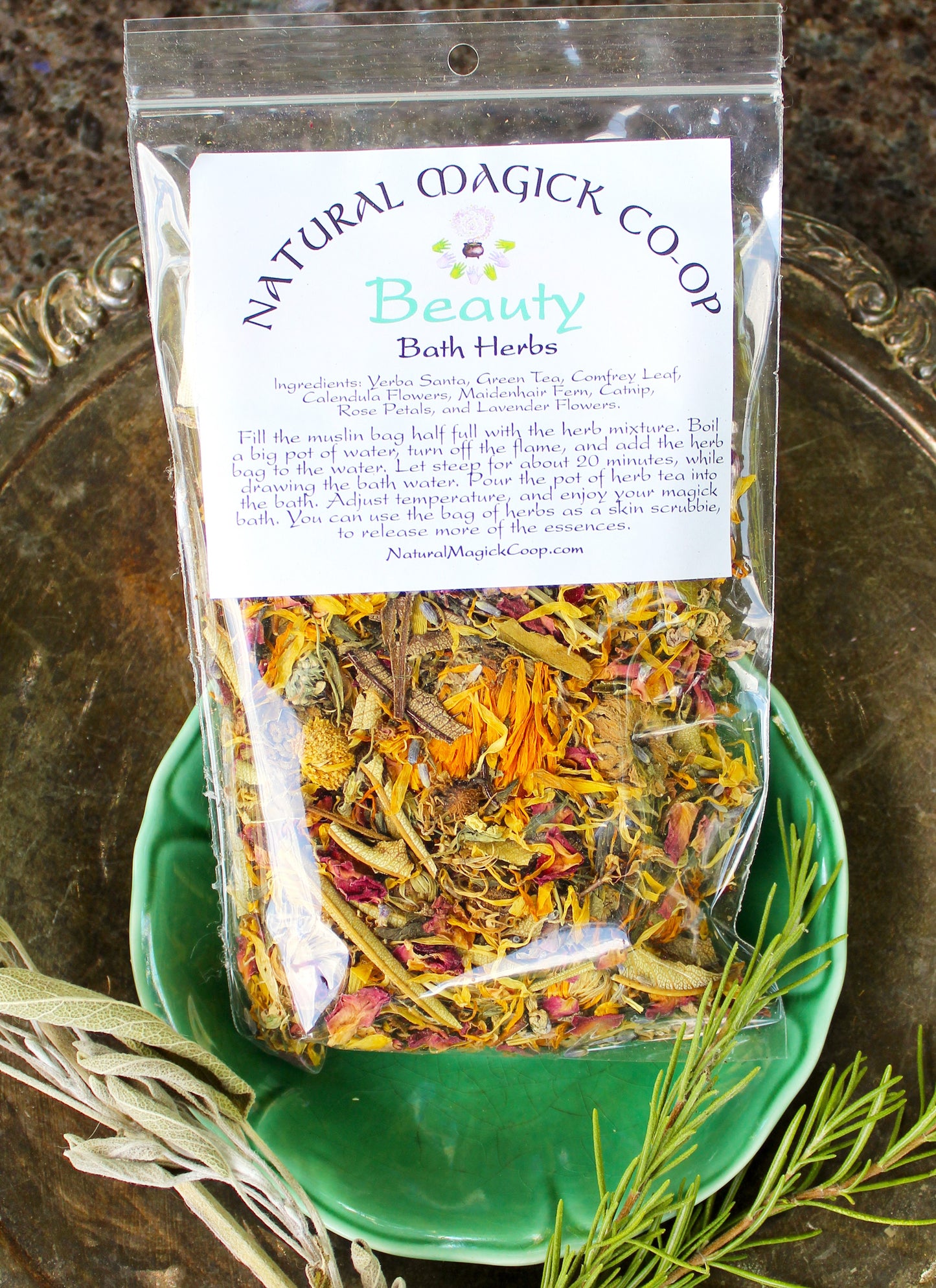 Beauty Bath Herbs