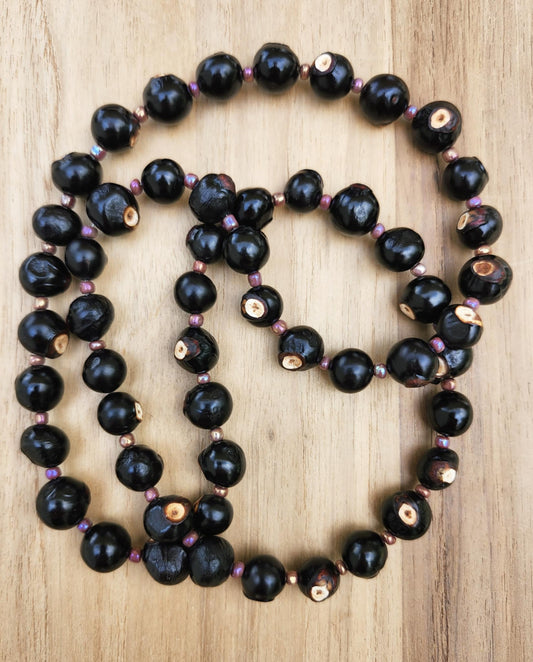 Mexican Buckeye necklace