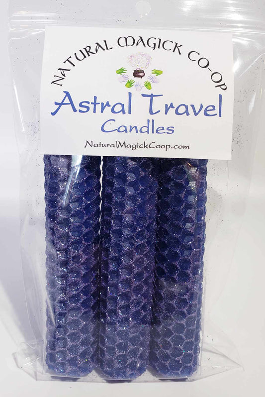 Astral Travel Candles - Natural Magick Co-op