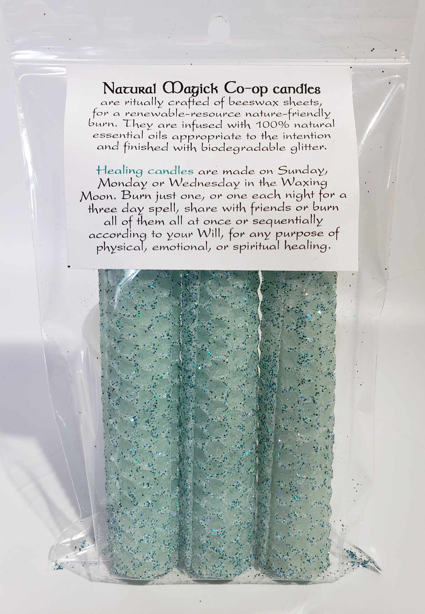 Healing Candles - Natural Magick Co-op