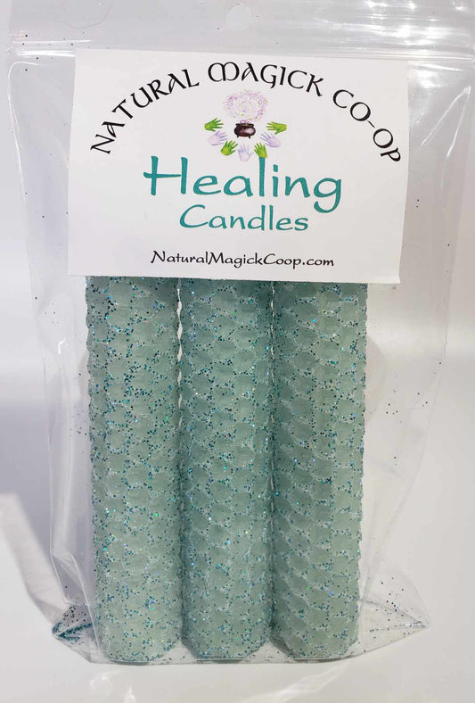 Healing Candles - Natural Magick Co-op