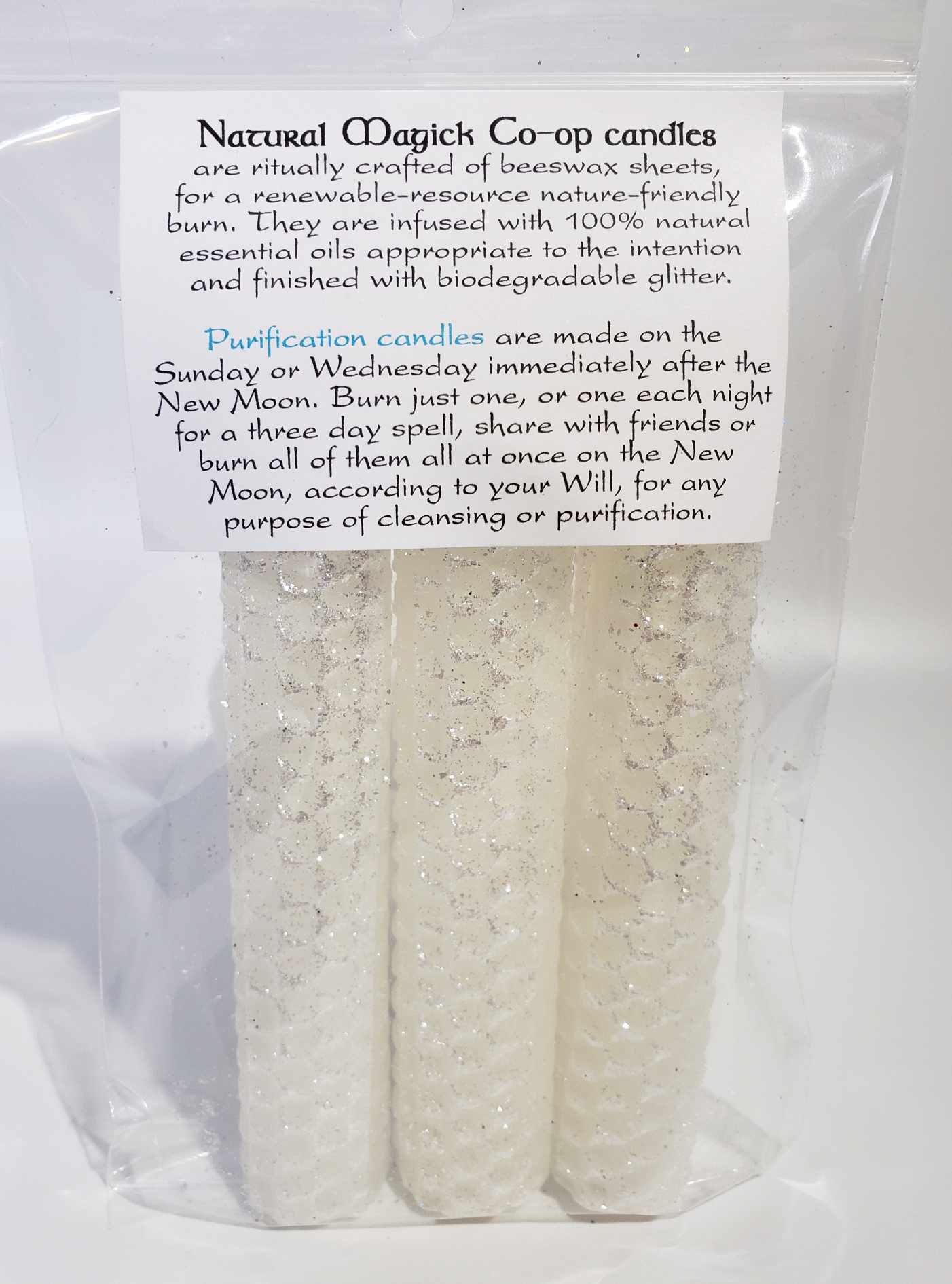 Purification Candles - Natural Magick Co-op