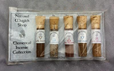 Elemental Incenses Set of Five - Natural Magick Shop