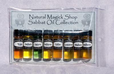 Sabbat Oils Set of Eight - Natural Magick Shop