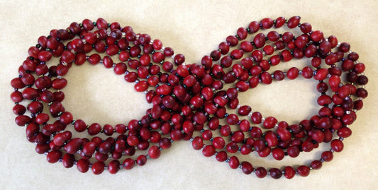 Mountain Laurel bean necklaces