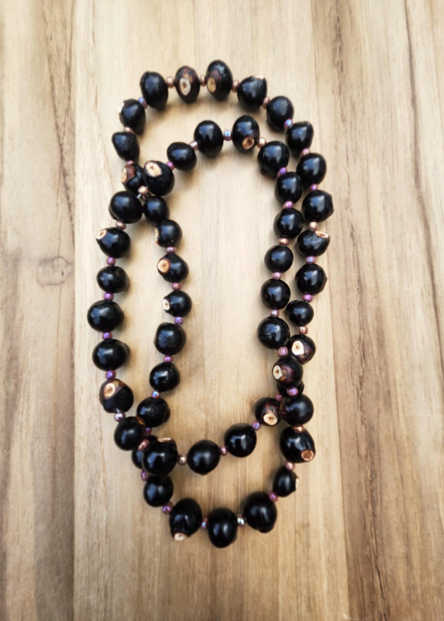 Mexican Buckeye necklace