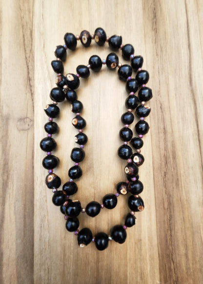 Mexican Buckeye necklace
