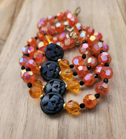 Black Jack Halloween bracelet