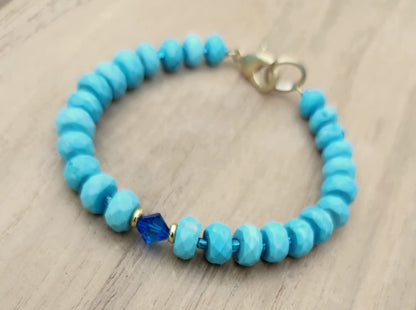 Healing bracelet of vintage Turquoise beads