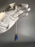 labradorite teardrop pendulum blue flash fall equinox