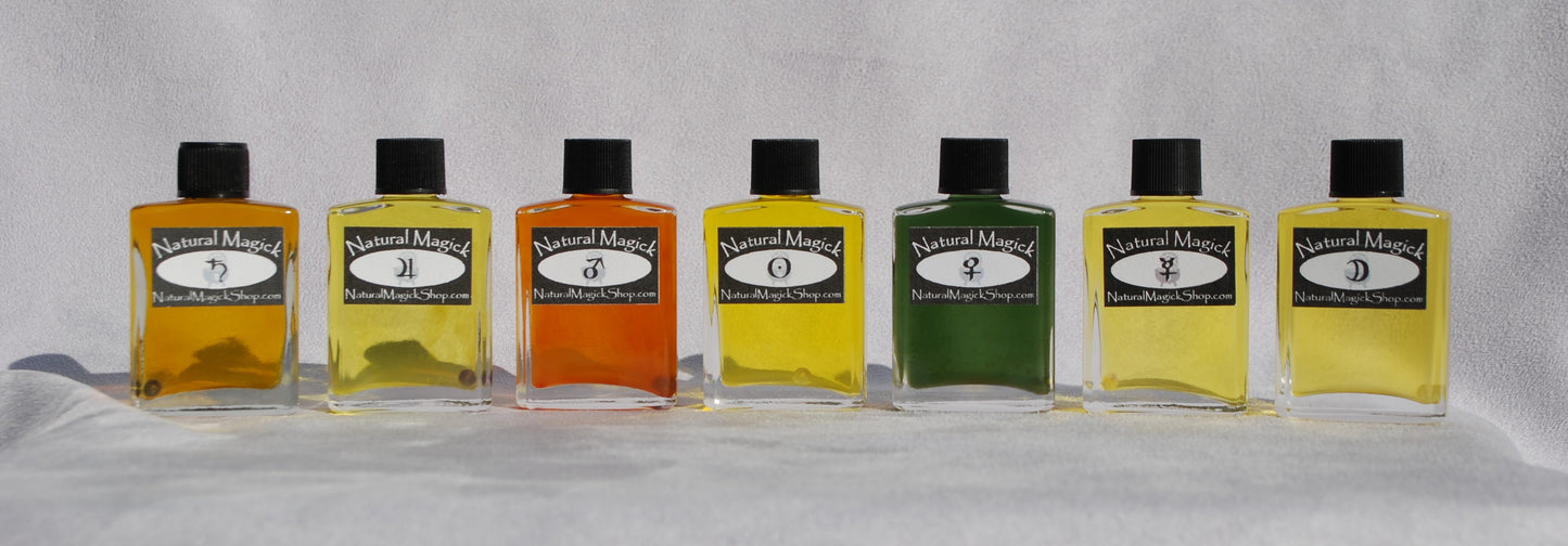 Planetary oils Set of Seven - Natural Magick Shop