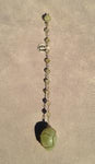 Big Prehnite beaded chain pendulum - Natural Magick Shop