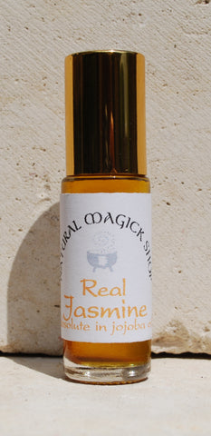 Jasmine, Real Jasmine Absolute, 10% in coconut oil (perfume) - Natural Magick Shop